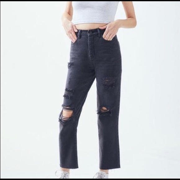 PacSun High Rise Straight Leg Jeans - Picture 1 of 6